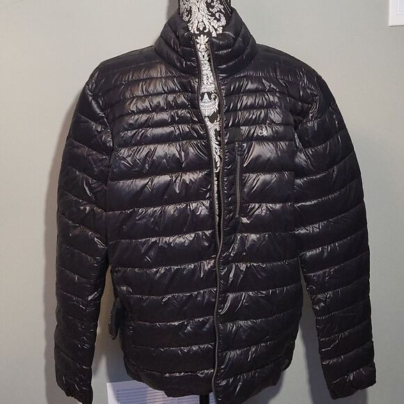 Calvin klein men's jacket ( packable) water resistant  NEW - Picture 1 of 9